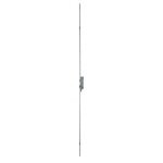 Cr�mone � encastr�e europa pour porte bois ? cylindre � profil europ�en ? axe 50mm, 3 points, h. 2150mm ...
