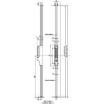 Stockman - crmone pompier 741 basculante sans tringle gris - vachette - 12738000