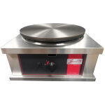 Cr�pi�re gaz professionnelle carr�e � usage intensif - � 400 mm - sofraca