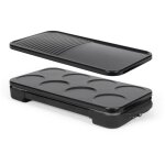 Cr�pi�re + grill 1500w 8x11. 5cm - livoo - doc349n
