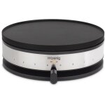 Crpire hkoenig krep56 - plaque amovible rversible - surface de cuisson 33 cm - 1500 w - noir / acier ...