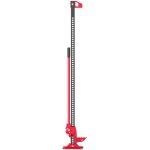 Cric agricole 3000kg hauteur 135cm avec treuil, acier massif pour tracteur, quad, suv et camion tout ...