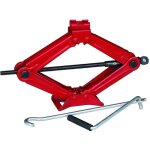 Cric  ciseaux pour voiture, camion, caravane, levage 1, 5 t, 1 500 kg, rouge