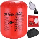 Cric gonflable pneumatique nylon air jack 4 tonne - 8800 lb levage rapide avec kits voiture - hauteur ...