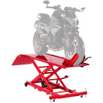 Cric de moto avec capacite de charge 453, 6 kg, pont elevateur hydraulique hauteur de levage 21, 8 - ...
