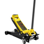 Cric rouleur 2, 5 tonnes, cric de plancher hydraulique a profil bas hauteur de levage 75 - 495 mm, en ...