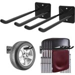 Crochets de garage, porte - manteau mural, organisateur de remise, organisateur d'outils robustes, crochets ... Crochets de garage, porte - manteau mural, organisateur de remise, organisateur d'outils robustes, crochets ...