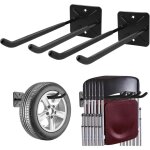 Crochets de garage, porte - manteau mural, organisateur de remise, organisateur d'outils robustes, crochets ...