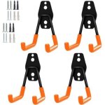 Crochets de garage robustes, crochets de rangement, organisateurs de rangement pour outils de jardin, ...