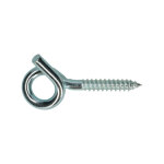 Crochet gymnase filet bois acier zingu� 8. 8x120 - 1 pi�ce