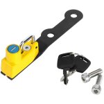 Jeffergarden crochet de montage de verrouillage de casque en alliage d'aluminium, modification de moto ...