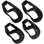 Crochets mousqueton 8mm werka pro lot de 4