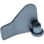 Crochet p�trisseur compatible avec kenwood bm450 machine � pain - pale, 6, 2 x 4 cm, aluminium, gris ...