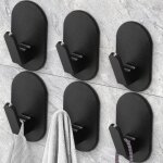 Crochets � serviettes pour suspendre des crochets muraux robustes � coller sur la salle de bain, la cuisine, ...