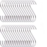 Crochets en s pour suspendre 30 paquets, crochet en acier inoxydable robuste, pour la cuisine, extrieur, ...