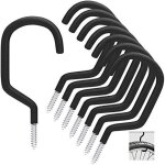 Crochet de v�lo 8 pi�ces, support de v�lo adapt� � une utilisation polyvalente, � visser, pour abri, ...