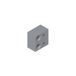 Cale finition blanc pour verrou 6218 pour coulissant menuiserie aluminium - la croise ds
