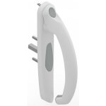 La croisee ds - poign�e 20� int�rieur 5531 profil 35 � 53mm - blanc 9016 - droite - ds5531 - d086