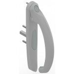 La croisee ds - poign�e 20� int�rieur 5531 profil 35 � 53mm - gris inox claro - gauche - ds5531 - g870 ...