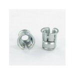 Ecrou cage rond m4 epaisseur tole 0. 7  3 cv4822hg acier zingu - 10 pices