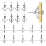 Csparkv - 100 pieces cheville brique creuse cheville parpaing creux forme d'avion, forme papillon, avec ...