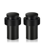 Csparkv - lot de 2 butées de porte robustes en acier inoxydable pour plinthes, butées de porte modernes ... Csparkv - lot de 2 butées de porte robustes en acier inoxydable pour plinthes, butées de porte modernes ...