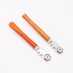 Csparkv 2 pack coupe - verre professionnel  6 roues avec roues de coupe en carbure de tungstne pour ...