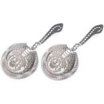 Csparkv lot de 2 pices passoire cocktail professionnelle avec encoche de stabilit design forme de scorpion ...