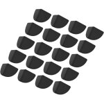 Csparkv - 20 pi�ces silicone bureau coin protecteurs coin bord protection coin noir laveuse fen�tre meubles ...