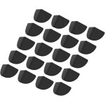 Csparkv - 20 pièces silicone bureau coin protecteurs coin bord protection coin noir laveuse fenêtre meubles ... Csparkv - 20 pièces silicone bureau coin protecteurs coin bord protection coin noir laveuse fenêtre meubles ...