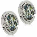 2pcs(9x4. 5cm)crochet de sac  main - accroche sac pliable en mtal - porte - sac pour table ou bureau ...