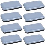 Csparkv 35 x 25 mm, 8x patin glisseur t�flon teflon autocollant adh�sif rectangulaire protection sol ...