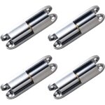 Csparkv - 4 pi�ces charni�re � visser de porte, paumelles de porte, r�novation charni�re, charniere porte ...