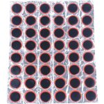 Csparkv - 48 pcs r�paration de pneus en caoutchouc robuste patch de pneu urgent de 25mm rustine pneu ...