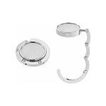 Csparkv - 4x crochet de sac  main - accroche sac pliable en mtal - porte - sac pour table ou bureau ...