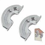 Csparkv - 90 degr�s porte armoire - fermeture douce pour placards avec vis charni�re caisse bois feuille ...