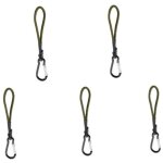 Csparkv - 90cm - lot de 5 tendeurs sandows s�curis�s et norm�s avec passant piton