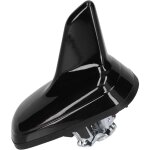 Antenne de requin en forme d'aileron de requin 5q0035507b5fq noir brillant antenne de remplacement gps ...