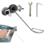 Csparkv - coupeur de plaque pour perceuse �lectrique � m�tal, accessoire de perceuse � m�tal grignoteuse ...