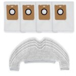 Csparkv - kit accessoires pi�ces de rechange pour dreame d10 plus rls3d robots aspirateurs, 4 lingette ...