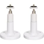 Csparkv (paquet de 2) fixation murale camra de scurit intrieure / extrieure, support de plafond ...
