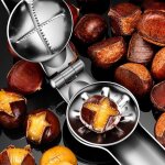 Csparkv pince � chataignes, coupe chataigne, inoxydable, ouvre chataigne, casse chataignes, multifonctionnels ...