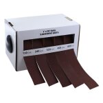 Csparkv rouleaux de papier abrasif en tissu émeri avec distributeur rétractable, adaptés pour le métal, ... Csparkv rouleaux de papier abrasif en tissu émeri avec distributeur rétractable, adaptés pour le métal, ...