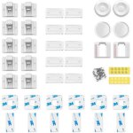 Csparkv - s�curit� b�b� placard bloque porte (10 serrures + 2 cl�s), s�curit� enfant tiroir armoires ...