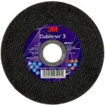 Disque  trononner 3m cubitron? 3, grain 60 + , 125 mm x 1 mm x 22, 23 mm, bote de 25 - 3m