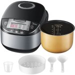 Cuiseur � riz midea avec cuiseur vapeur et fonction de r�chauffement 5 l