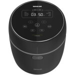 Cuiseur a riz - sencor - srm 0671bk - 350 w - 0, 6 l - noir