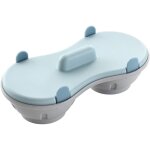 Cuiseur � ?ufs micro - ondes, cuiseur � ?ufs micro - ondes 2 tasses avec couvercle (pr�t au lave - vaisselle) ...