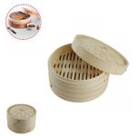 Cuiseur  vapeur en bambou cuiseur  vapeur en bambou cuisine asiatique saine tagres 20, 5 cm