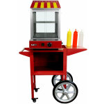 Kukoo cuiseur vapeur pour hot dog avec chariot assorti, machine commerciale pour hot dog � portes en ...